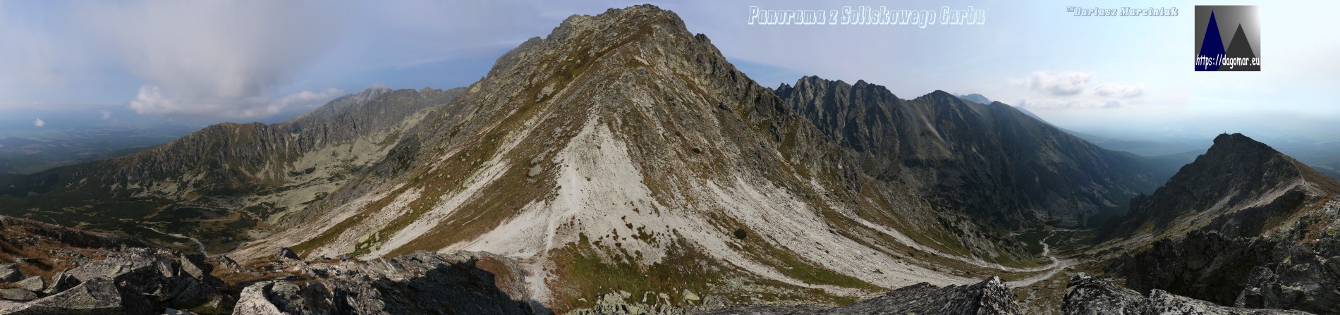 panorama z Soliskowego Garbu